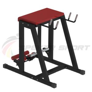 Купить Обратная гиперэкстензия Spektr Sport с отягощением (свободный вес) в Дмитрове 