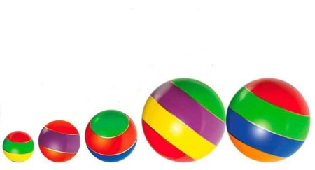 Купить Мячи резиновые (комплект из 5 мячей различного диаметра) в Дмитрове 